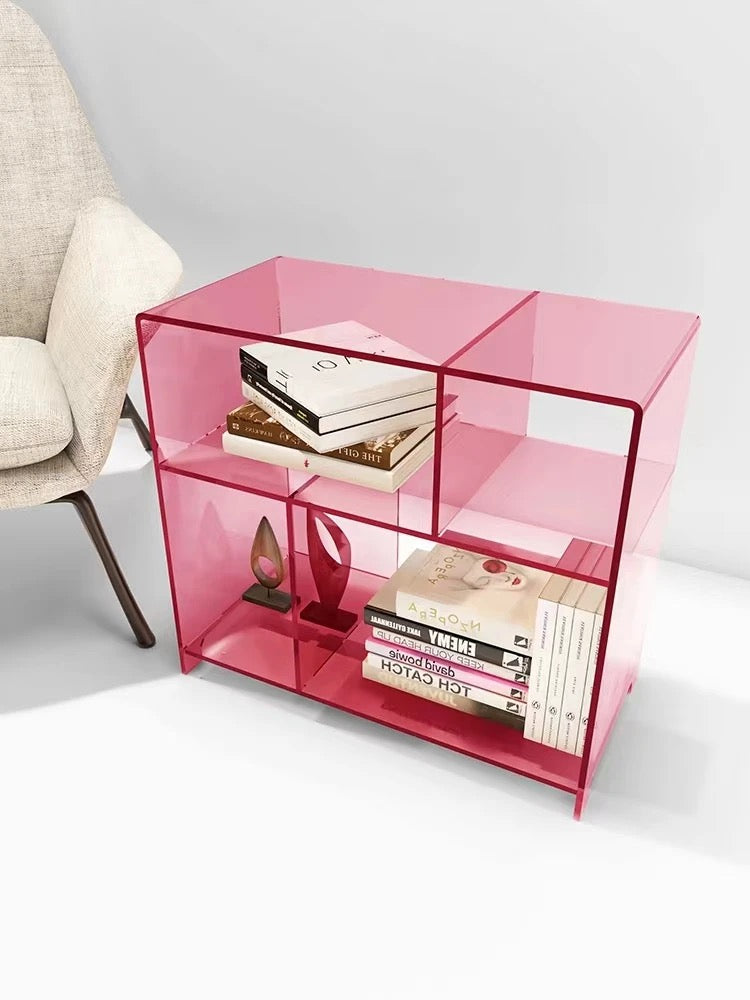 Acrylic Floor Bookshelf