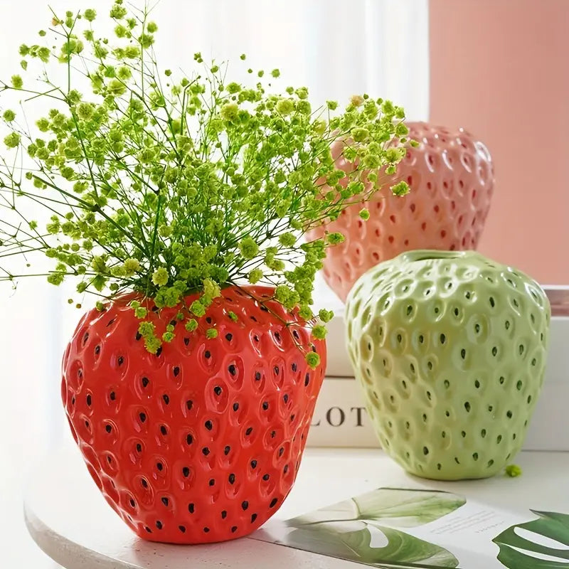 Strawberry Vase