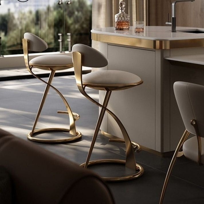 Titanium Modern Bar Stool