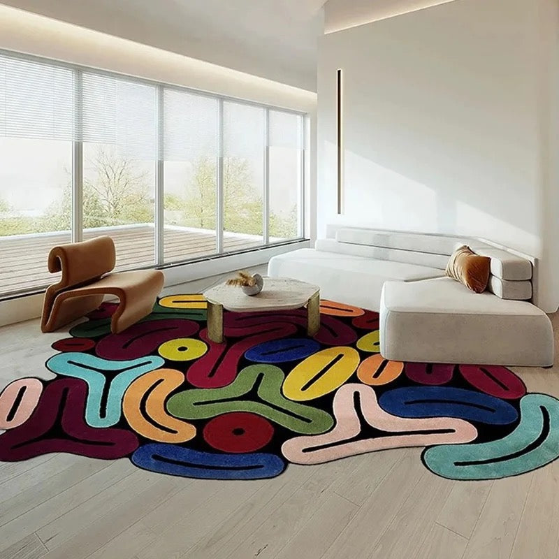 Irregular Shaped Area Rug