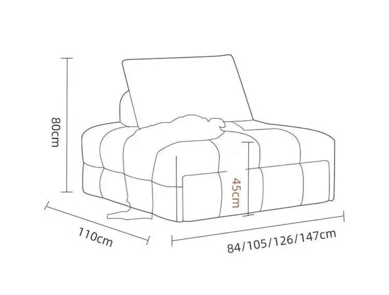 Square Sofa Module