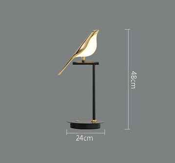 Bedside Bird Table Lamp