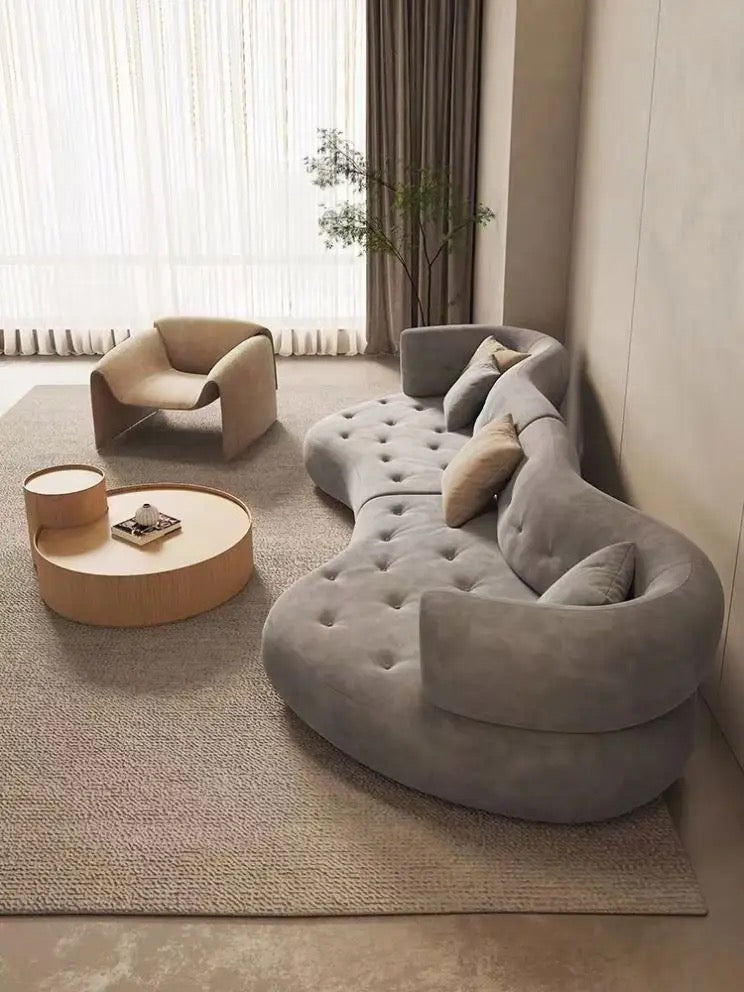 Curved Living Room Sofa