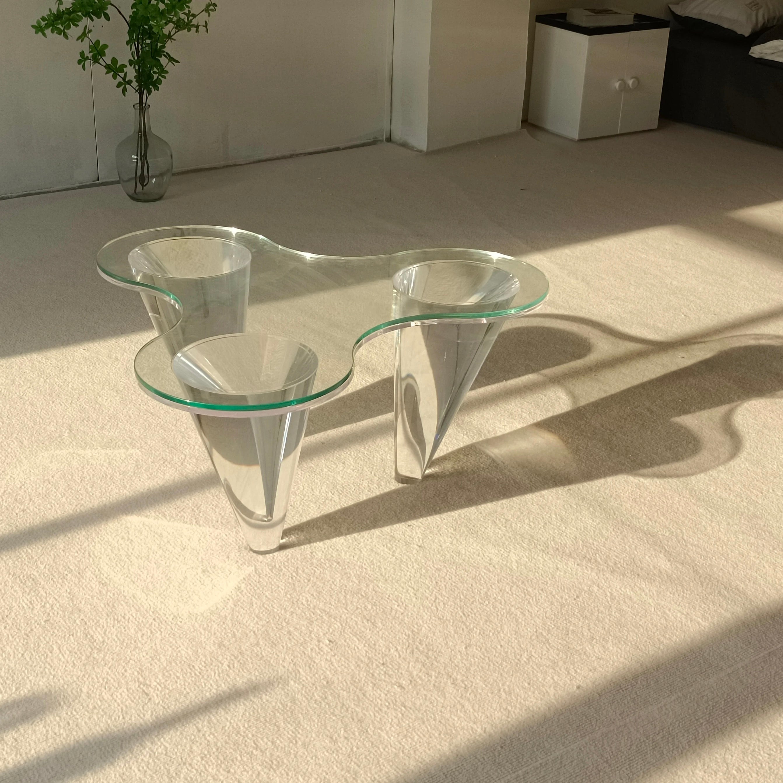 Acrylic Transparent Coffee Table