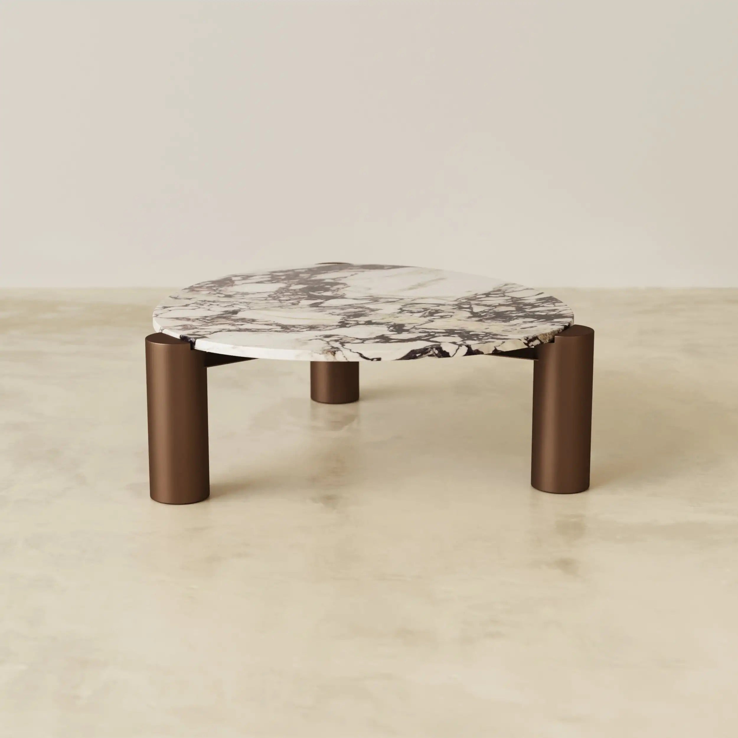 Brass Stone Coffee Table