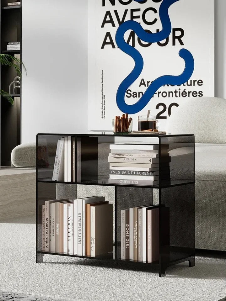 Acrylic Floor Bookshelf