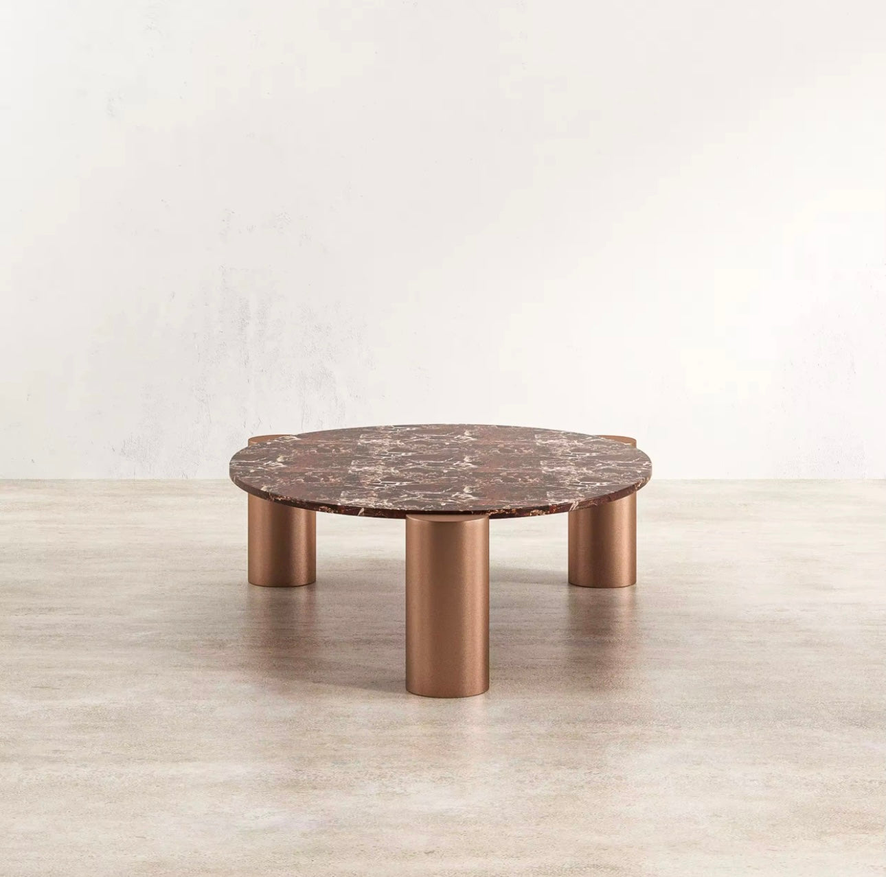 Brass Stone Coffee Table