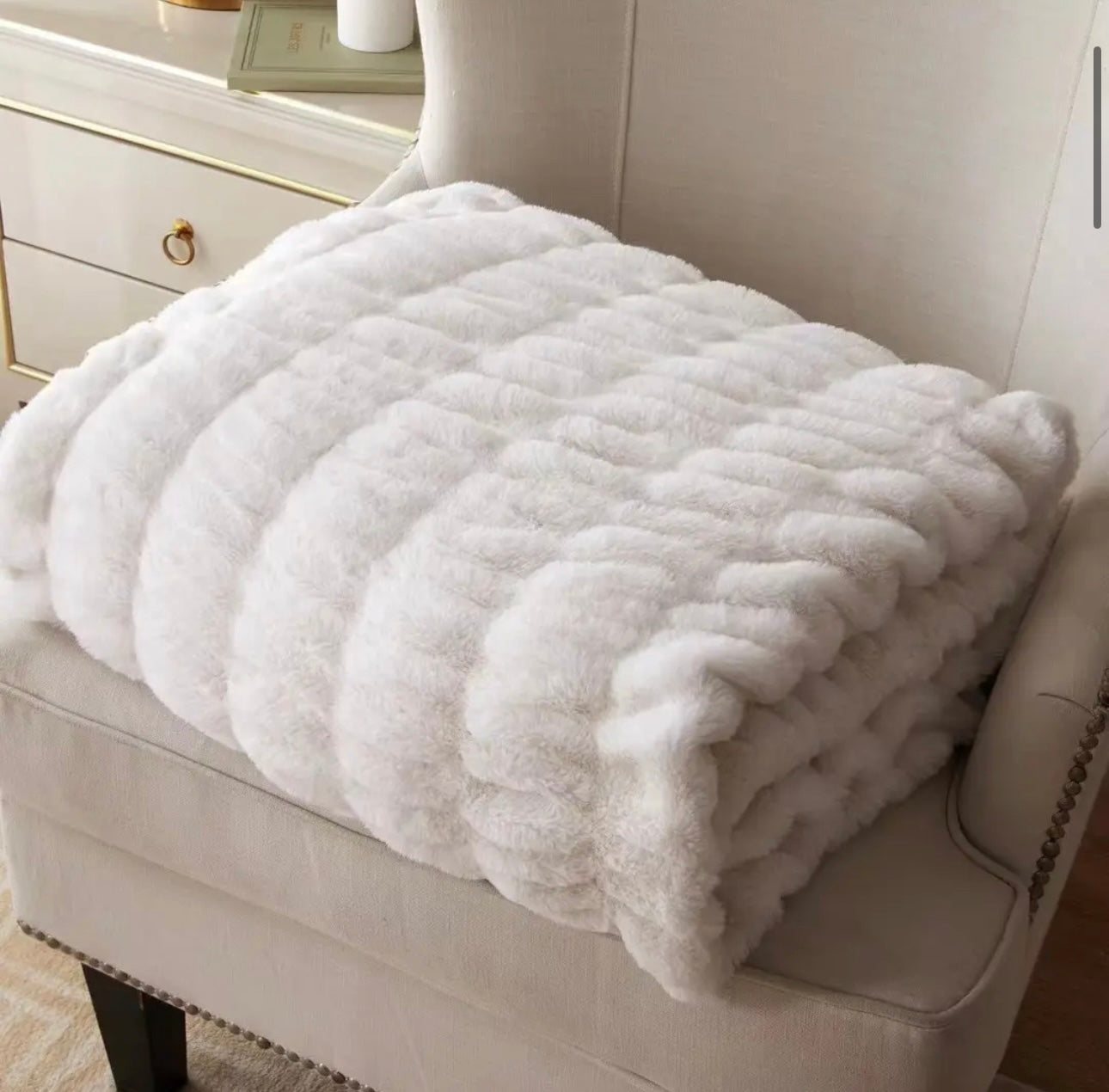 Double Layer Fur Blanket