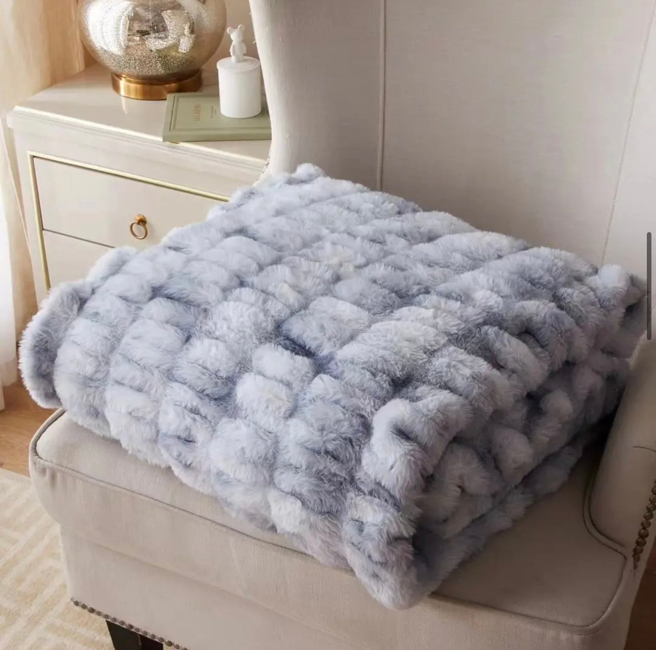 Double Layer Fur Blanket