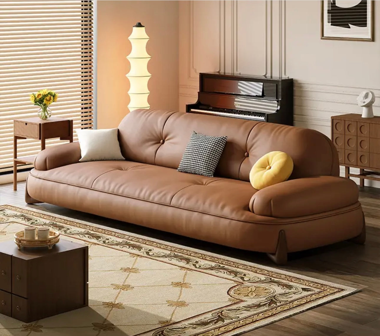 Lazy Living Room Sectional Sofa