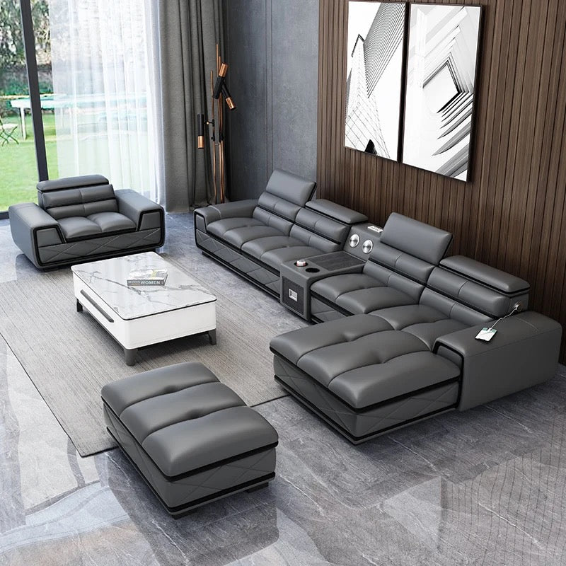 Luxurious Leather Sofa