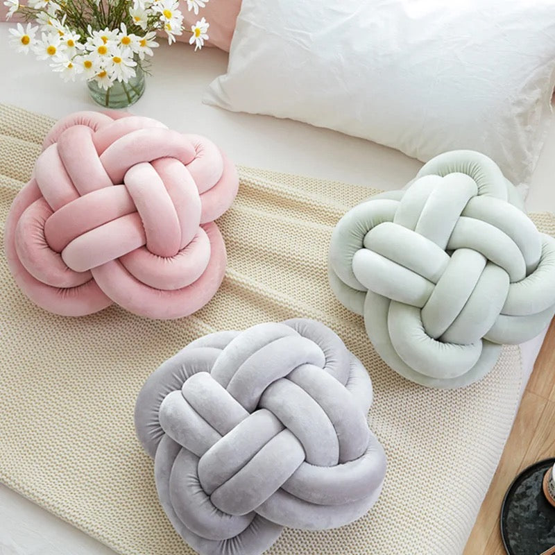 Creative Ball Rose Flower Cushion