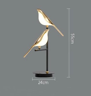 Bedside Bird Table Lamp