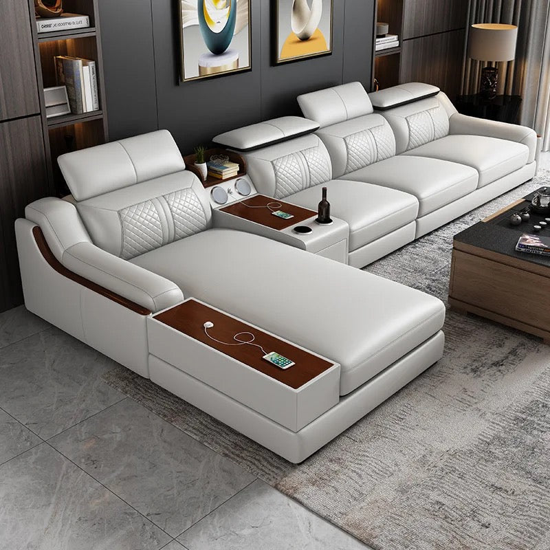 Large L-shaped Sofa