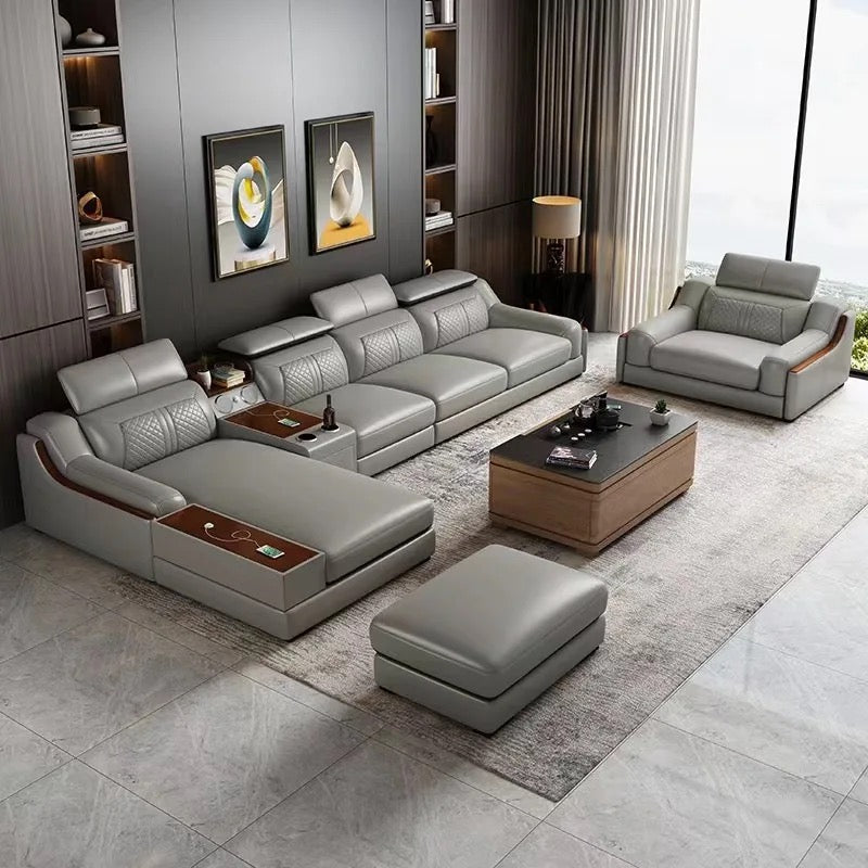 Large L-shaped Sofa