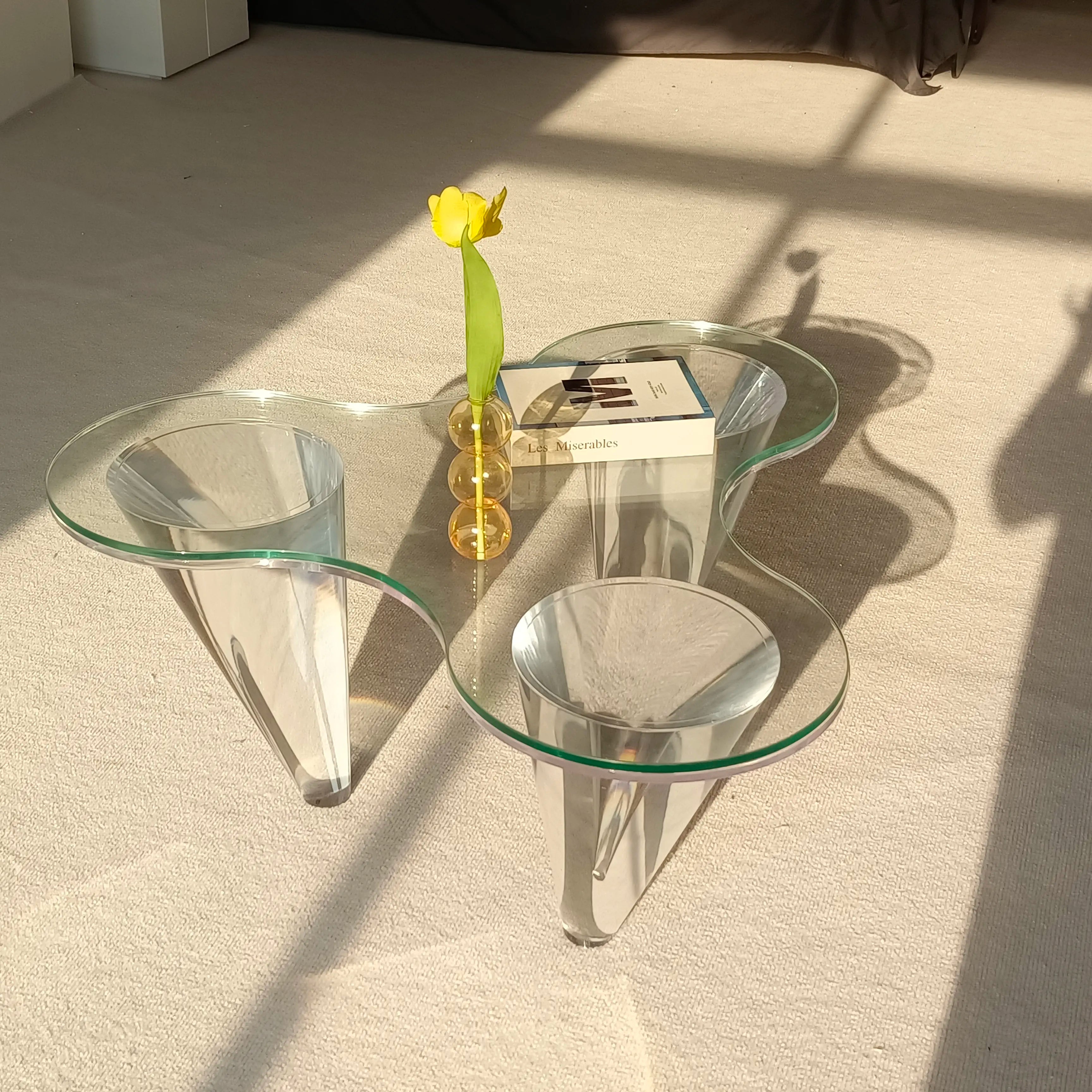 Acrylic Transparent Coffee Table