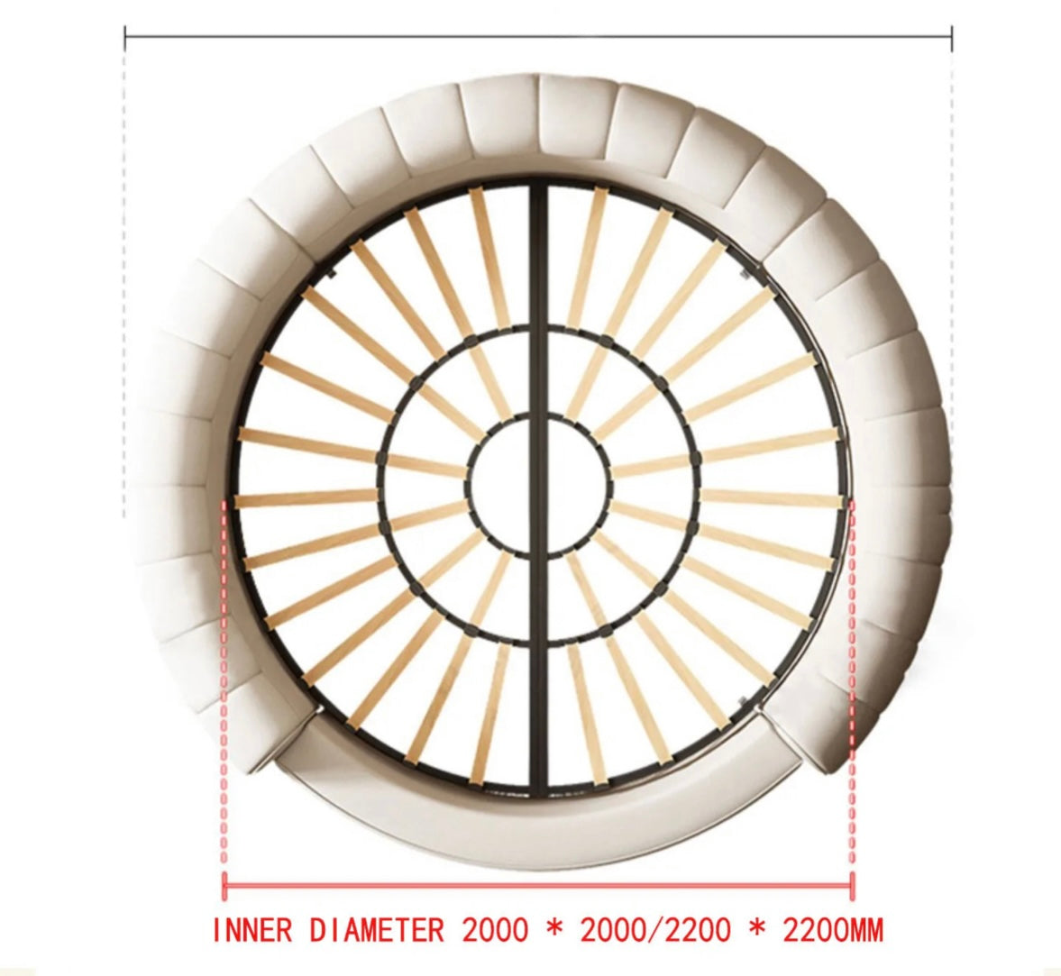 Modern Round Bed