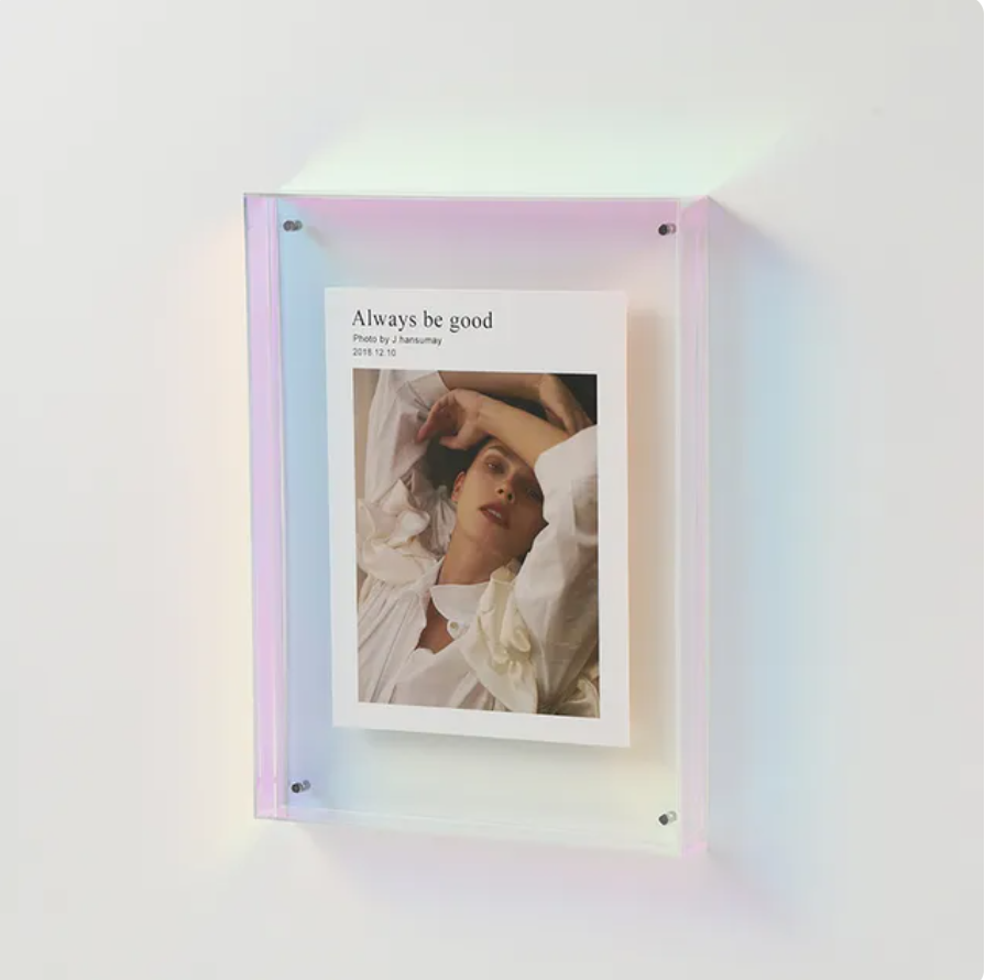 Transparent Acrylic Photo Frame