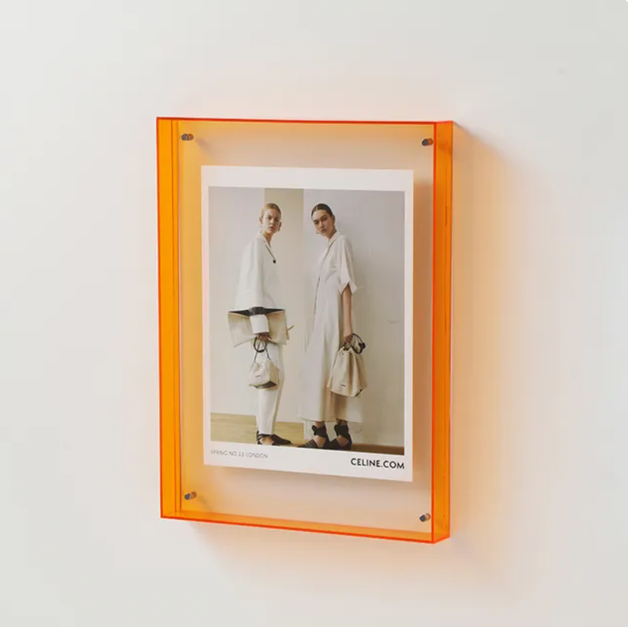 Transparent Acrylic Photo Frame