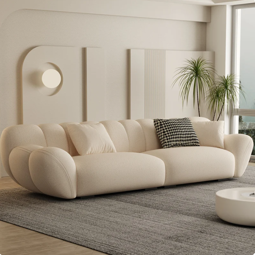 Relaxing White Sofa