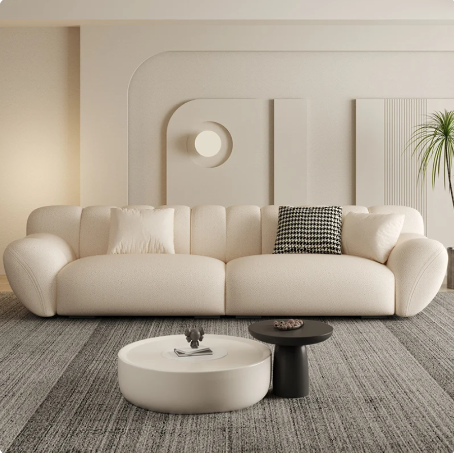 Relaxing White Sofa