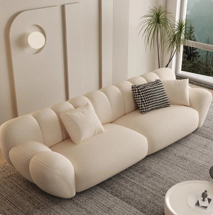 Relaxing White Sofa