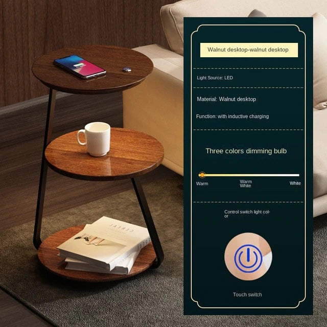 Bedroom Floor Lamp Wireless Charging