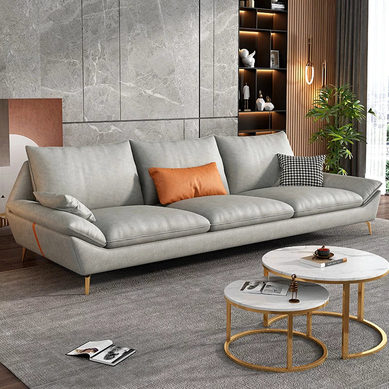 Leather Living Room Sofa