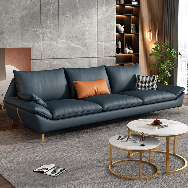 Leather Living Room Sofa