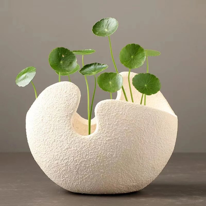 Nordic Egg Ceramic Vase